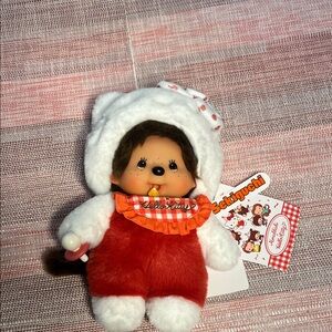 Sekiguchi Monchhichi x Hello Kitty Plush Doll